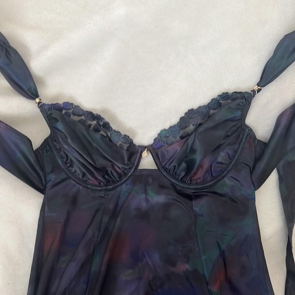 BYDEE BAMBINA SLIP DRESS IN RUM - Picture 3 of 3